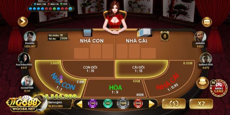 Khuyến mãi hấp dẫn tại trò chơi baccarat Go88